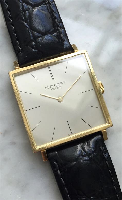 patek philippe square watch|Patek Philippe watches vintage.